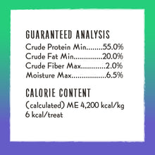 Load image into Gallery viewer, Charlee Bear Lamb &amp; Blueberries Meaty Bites Freeze Dried Dog Treats, 2.5oz Bag
