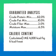 Load image into Gallery viewer, Charlee Bear Chicken &amp; Blueberries Meaty Bites Freeze Dried Dog Treats, 2.5oz Bag
