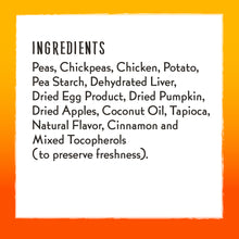 Load image into Gallery viewer, Charlee Bear Chicken, Pumpkin &amp; Apple Crunch Dog Treat, 8oz Bag
