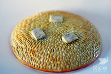 Load image into Gallery viewer, Kitty Dish, Craazy Catz Yellow &amp; Orange
