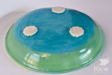 Load image into Gallery viewer, Kitty Dish, Craazy Catz Turquoise
