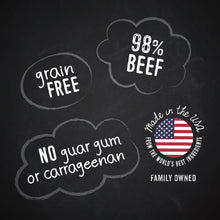 Load image into Gallery viewer, Hound &amp; Gatos 98% Beef Grain Free Canned Cat Food, 5.5 oz - Case of 24
