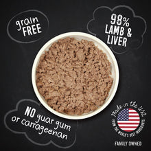 Load image into Gallery viewer, Hound &amp; Gatos 98% Lamb &amp; Liver Grain Free Canned Cat Food, 5.5 oz - Case of 24
