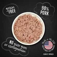 Load image into Gallery viewer, Hound &amp; Gatos 98% Pork Grain Free Canned Cat Food, 5.5 oz - Case of 24
