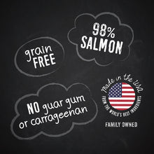Load image into Gallery viewer, Hound &amp; Gatos 98% Salmon Grain Free Canned Cat Food, 5.5 oz - Case of 24
