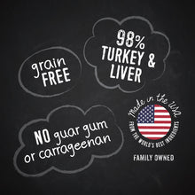 Load image into Gallery viewer, Hound &amp; Gatos 98% Turkey &amp; Liver Grain Free Canned Cat Food, 5.5 oz - Case of 24
