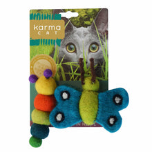 Load image into Gallery viewer, Cat Toys, Caterpillar &amp; Butterfly
